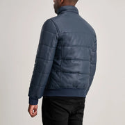Lucas Blouson Bomber en Cuir pour Homme – Vue produit alternative 5