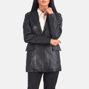 Marilyn Blazer en Cuir pour Femme – Vue produit alternative 4