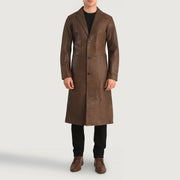 Mateo Manteau en Cuir pour Homme – Vue produit alternative 3