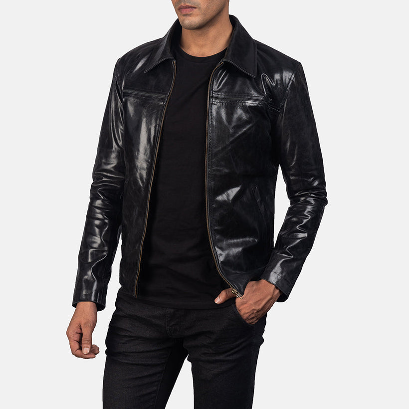 Mystical Veste en Cuir pour Homme