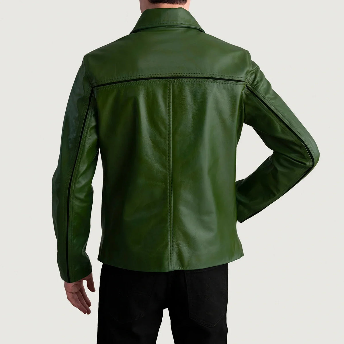 Mystical Veste en Cuir pour Homme – Vue produit alternative 6