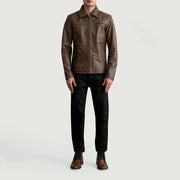 Mystical Veste en Cuir pour Homme – Vue produit alternative 4