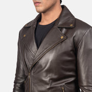 Noah Veste Motard en Cuir pour Homme – Vue produit alternative 6