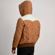 
Norman Veste en Cuir Camel Puffer Veste en Cuir pour Homme – alternate product view 5