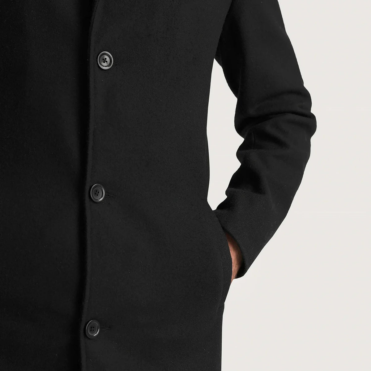 Vue intérieure Showing Polyester Lining &amp; Deux poches intérieures