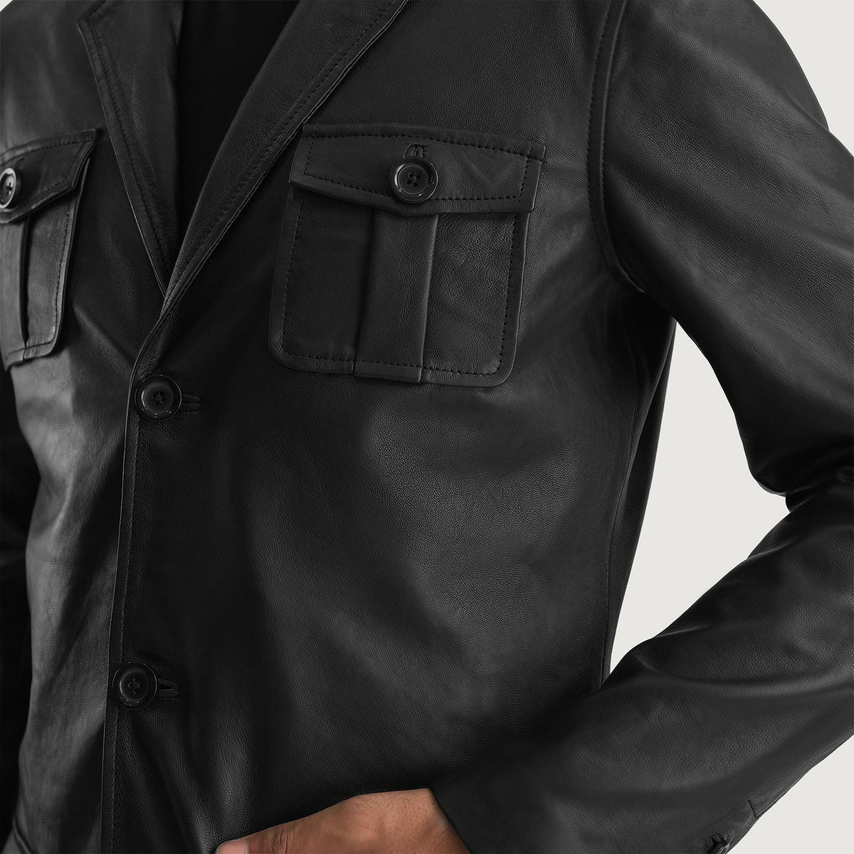 
Vue intérieure Showing Quilted Polyester Lining & Deux poches intérieures fonctionnelles