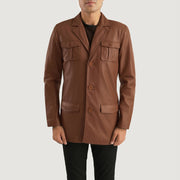 
Ray Cutler Veste en Cuir pour Homme – alternate product view 4