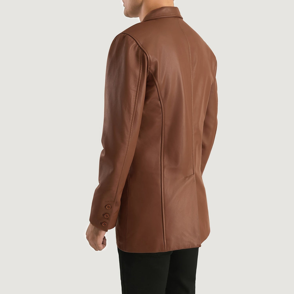 
Ray Cutler Veste en Cuir pour Homme – alternate product view 5