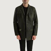 
Ray Cutler Veste en Cuir pour Homme – alternate product view 1