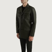 
Ray Cutler Veste en Cuir pour Homme – alternate product view 2