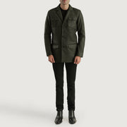 
Ray Cutler Veste en Cuir pour Homme – alternate product view 3