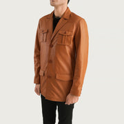 
Ray Cutler Veste en Cuir pour Homme – alternate product view 2