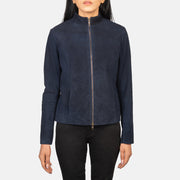 Rumella Veste Motard en Cuir pour Femme – Vue produit alternative 4