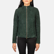 Rumella Veste Motard en Cuir pour Femme – Vue produit alternative 4