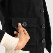 
Vue intérieure Showing Quilted Polyester Lining & Deux poches intérieures fonctionnelles