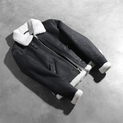 Sherilyn B-3 Noir Blouson Bomber en Cuir pour Femme – Vue produit alternative 7