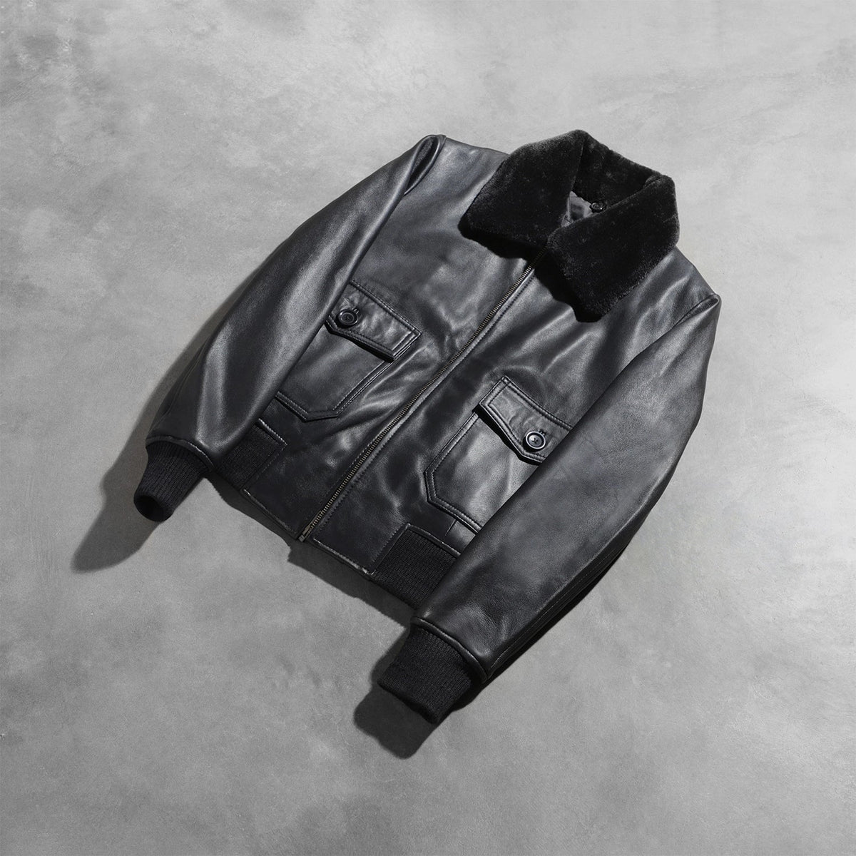 Stella G-1 Blouson Bomber en Cuir pour Femme – Vue produit alternative 7