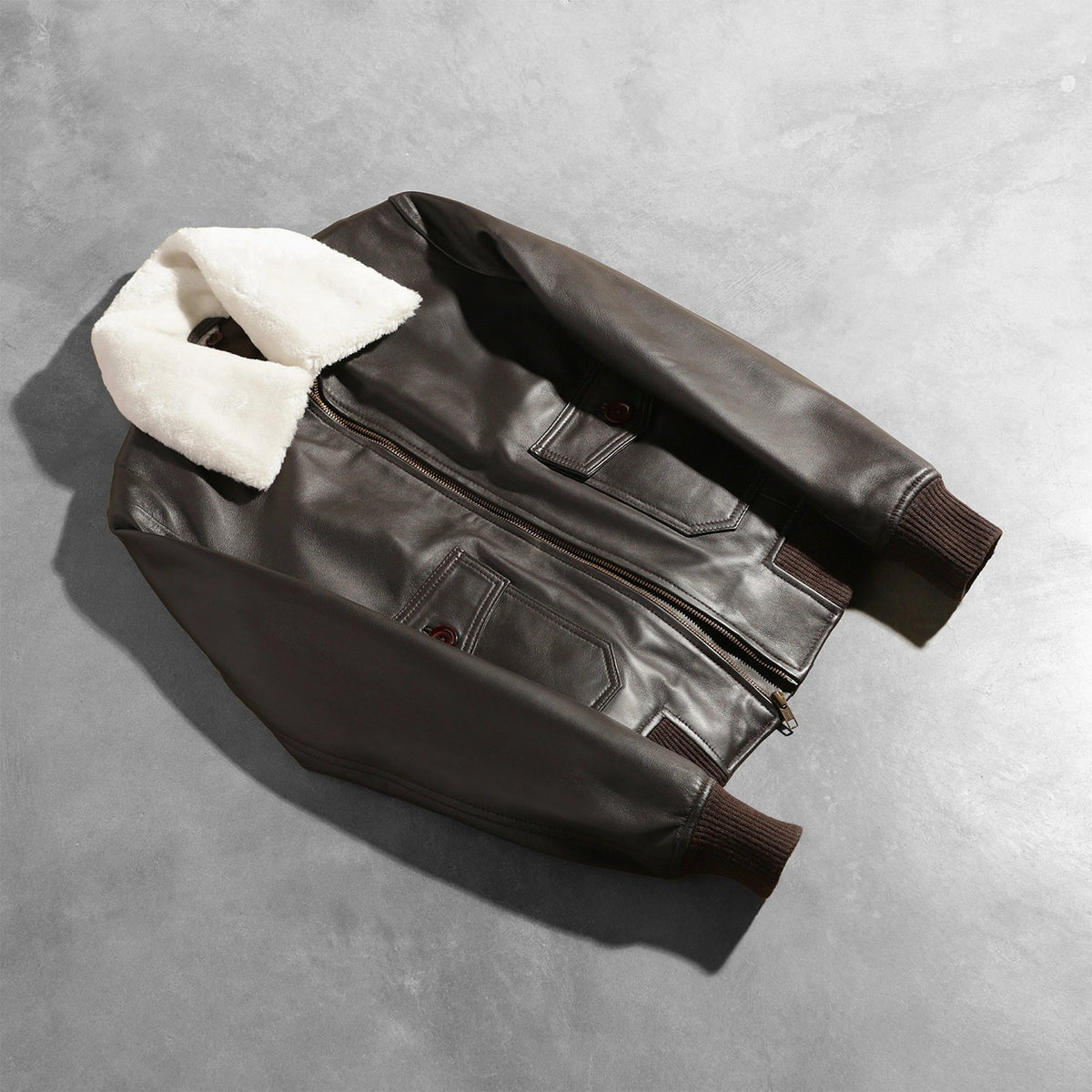 Stella G-1 Blouson Bomber en Cuir pour Femme – Vue produit alternative 7