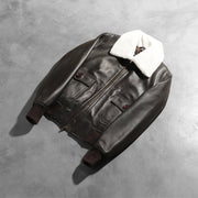 Stella G-1 Blouson Bomber en Cuir pour Femme – Vue produit alternative 8