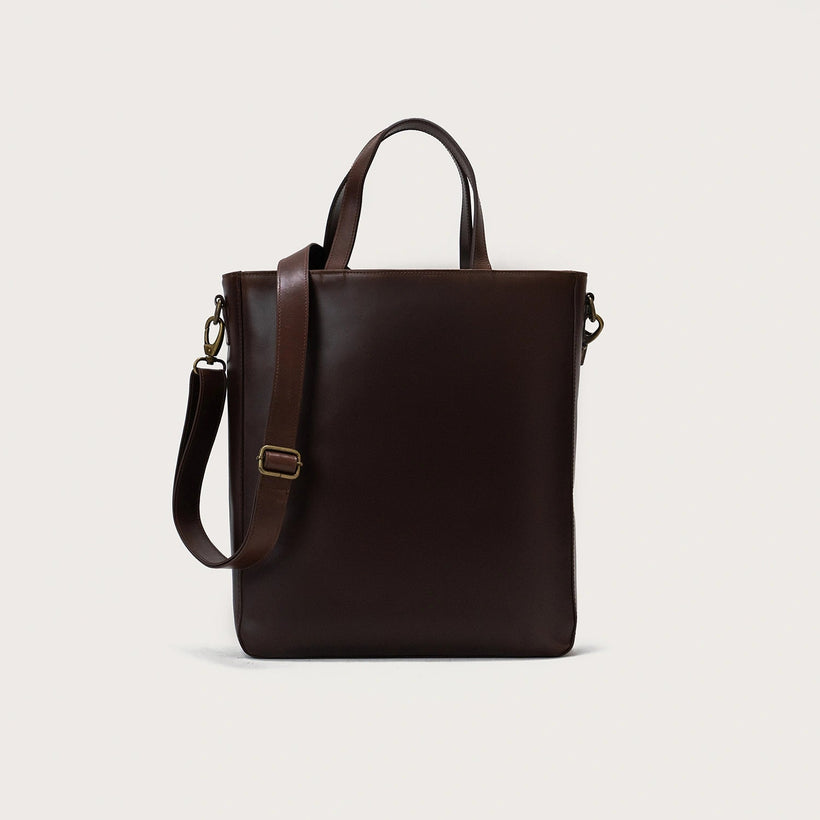 The Poet Sac cabas en cuir