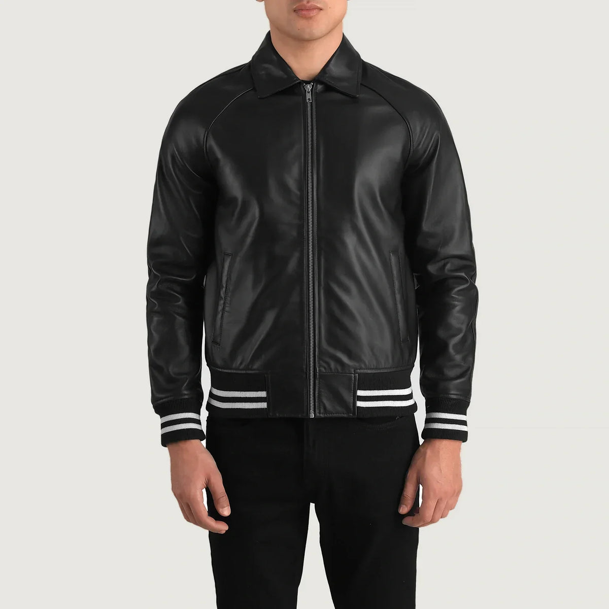 
Walton Varsity Veste en Cuir pour Homme – alternate product view 4