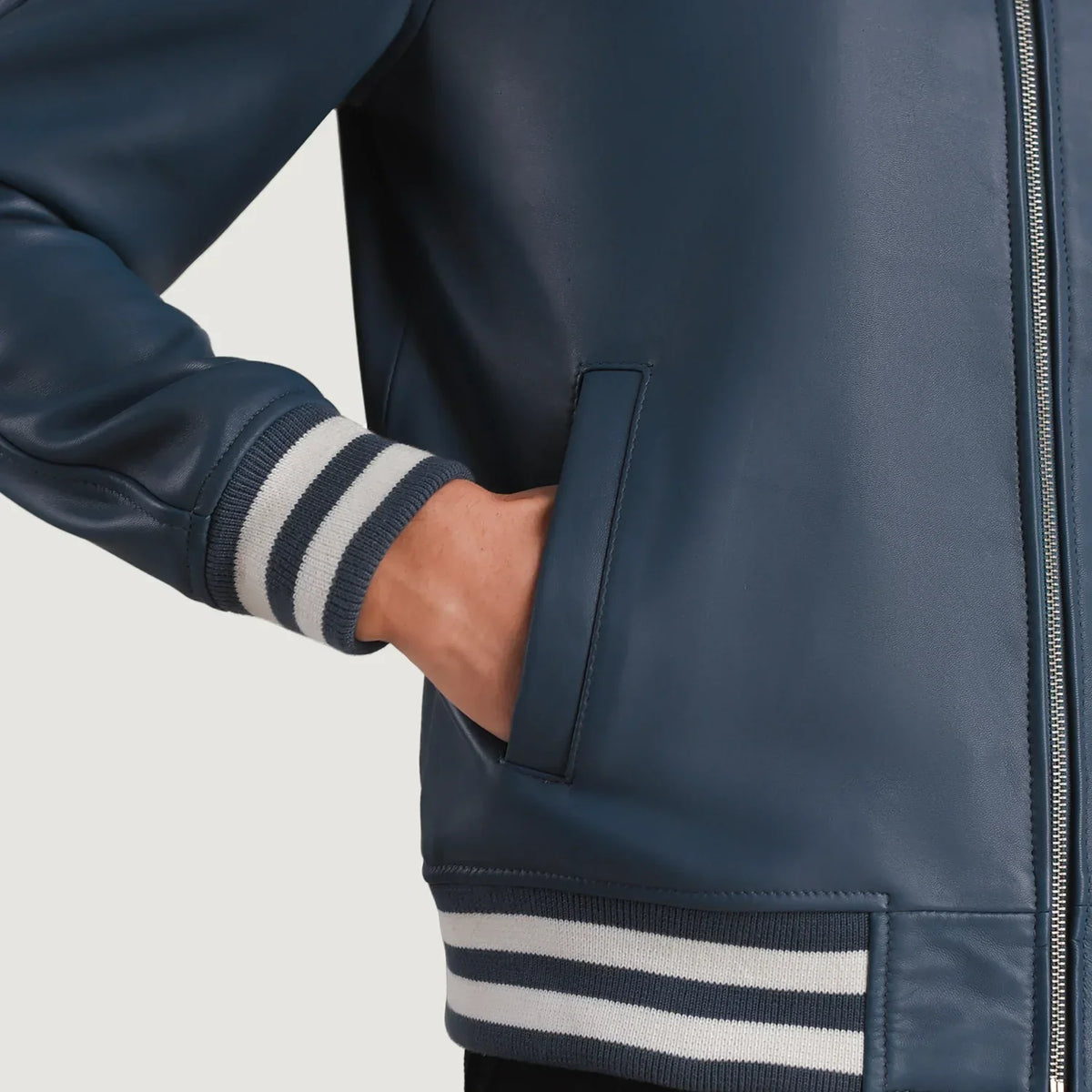 
Walton Varsity Veste en Cuir pour Homme – alternate product view 5