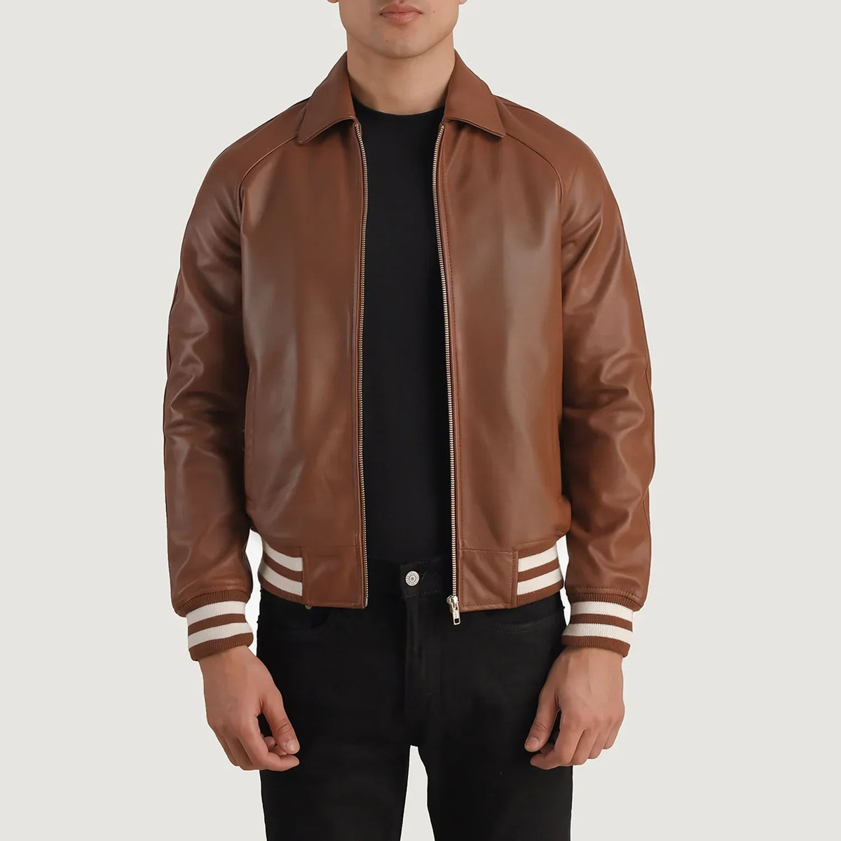 
Walton Varsity Veste en Cuir pour Homme – alternate product view 1