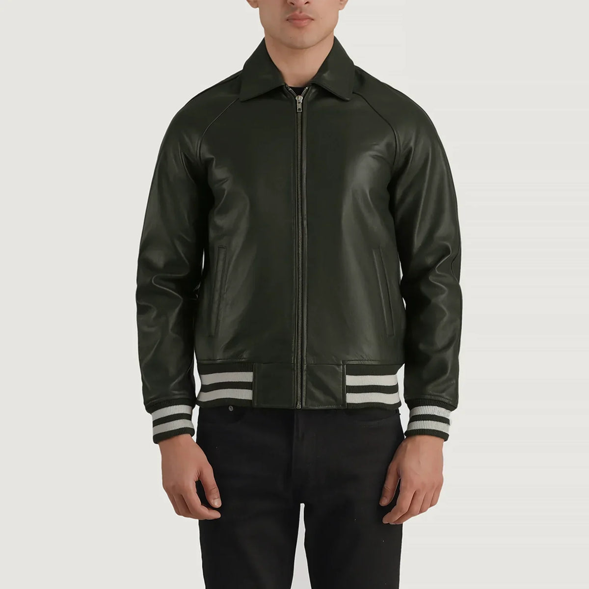 
Walton Varsity Veste en Cuir pour Homme – alternate product view 1