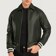 
Walton Varsity Veste en Cuir pour Homme – alternate product view 3