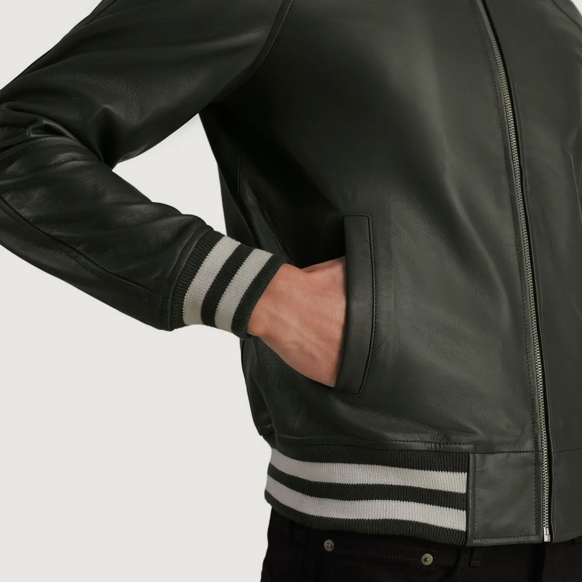 
Walton Varsity Veste en Cuir pour Homme – alternate product view 6