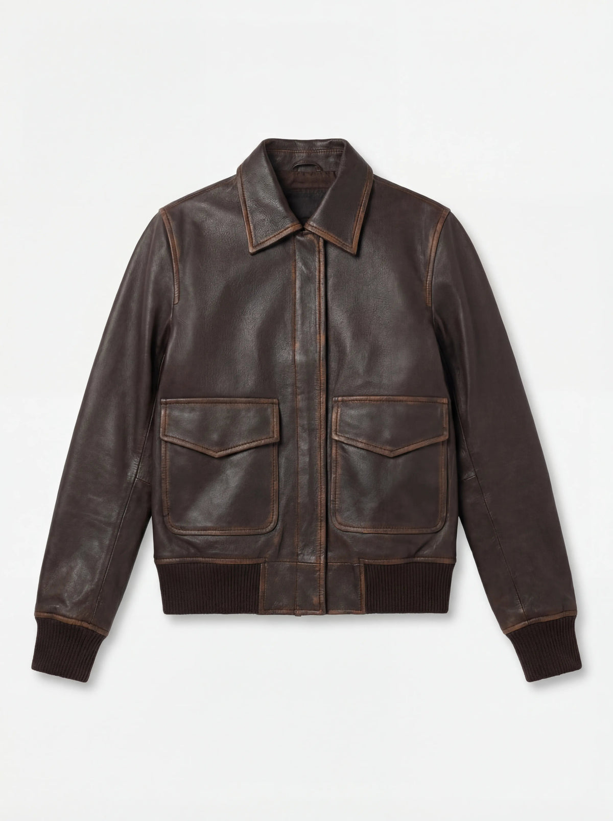 Westa A-2 Blouson Bomber en Cuir pour Femme – Vue produit alternative 4